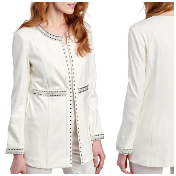 lena gabrielle white jacket